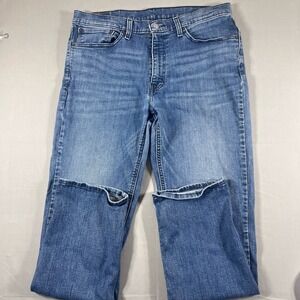 Levi's 514 Straight Fit Men's Jeans in a Light wash and size W36 L32